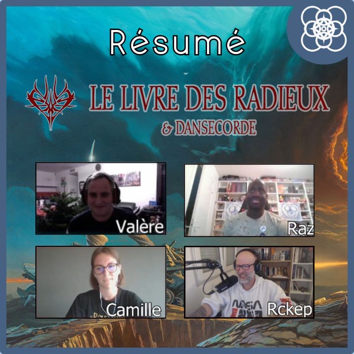Venez écouter le live récap du Livre des Radieux, tome 2 des Archives de Roshar, ainsi que de Dansecorde.